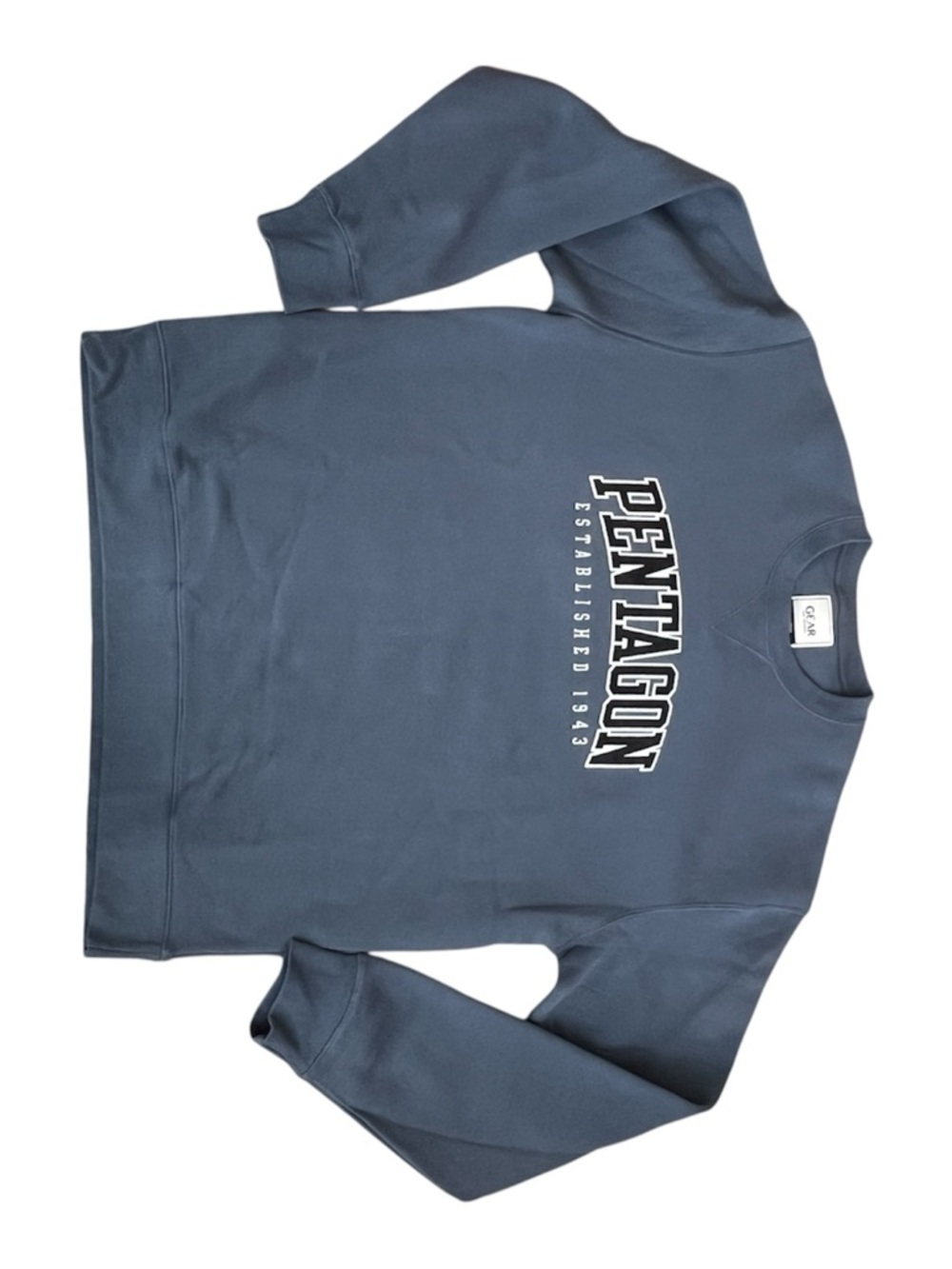 Gear For Sports Men's Pentagon Crewneck Sweatshirt in Navy Blue size XL - Picture 2 of 8